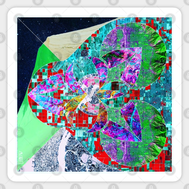Gis geography system landscape ecopop pattern Sticker by jorge_lebeau
